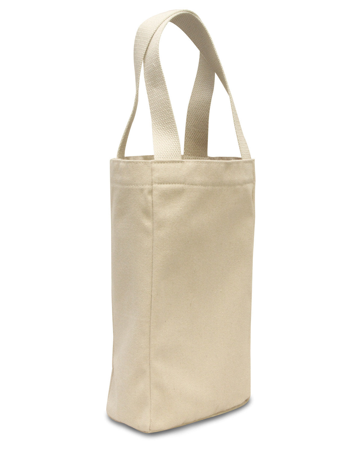 Liberty Bags Double Bottle Wine Tote NATURAL