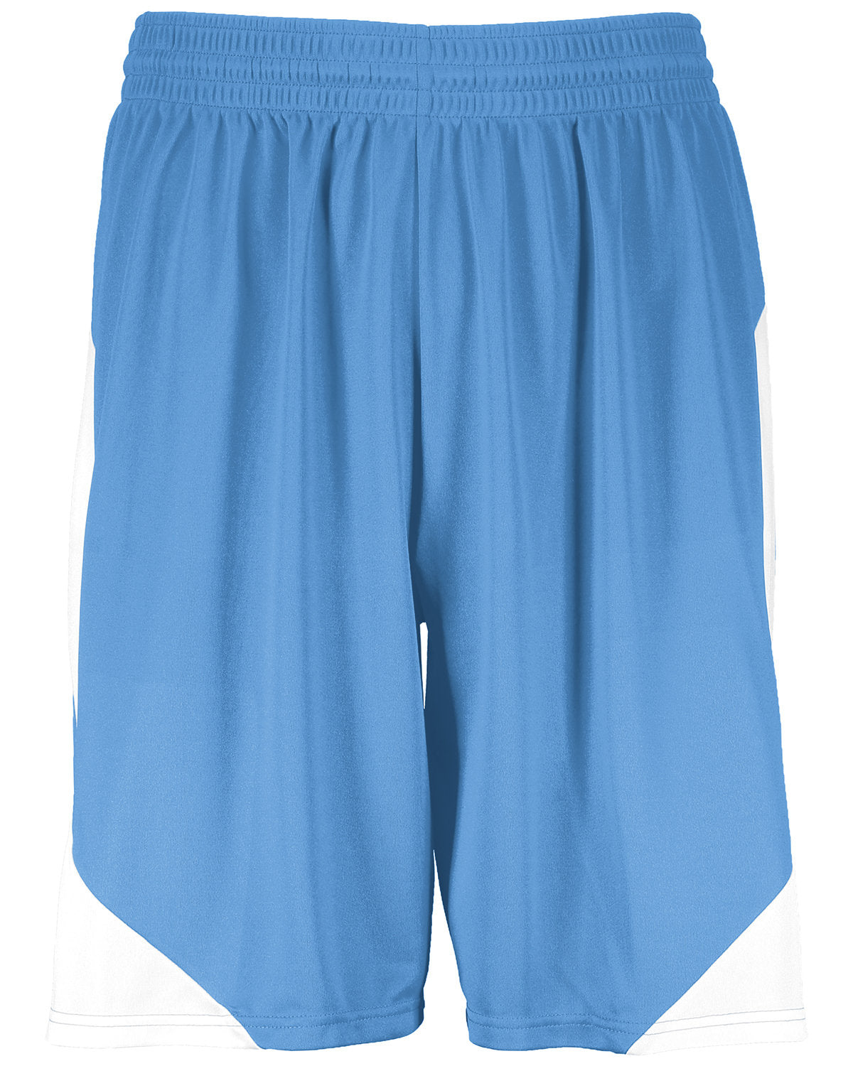 Augusta Sportswear Adult Step-Back Basketball Short COLUM BLUE WHT