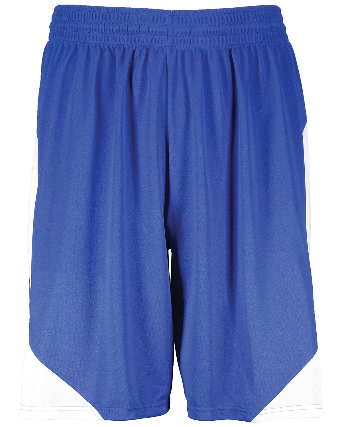 Augusta Sportswear Adult Step-Back Basketball Short ROYAL WHITE