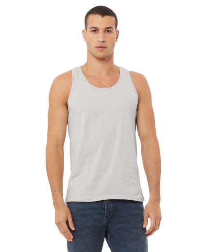 Bella + Canvas Unisex Jersey Tank SILVER