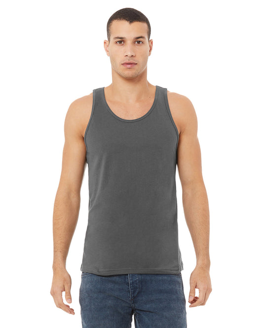 Bella + Canvas Unisex Jersey Tank ASPHALT