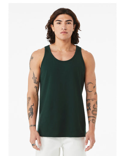 Bella + Canvas Unisex Jersey Tank FOREST