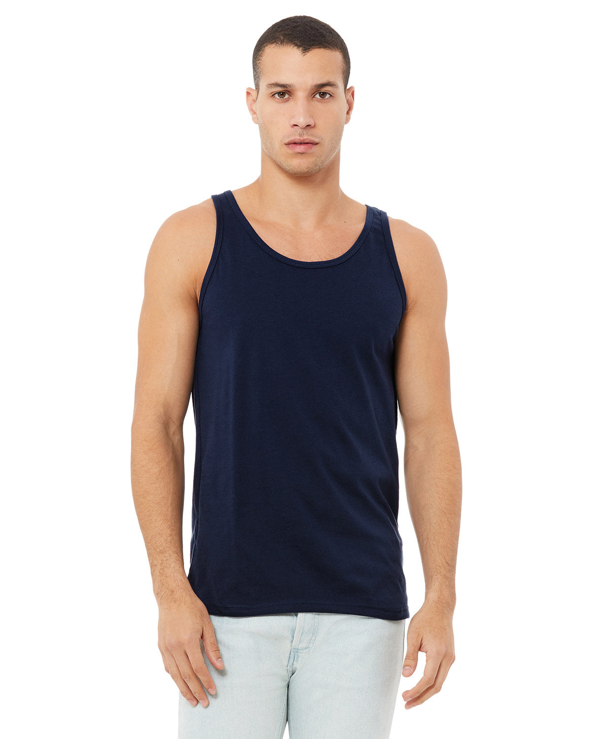 Bella + Canvas Unisex Jersey Tank NAVY