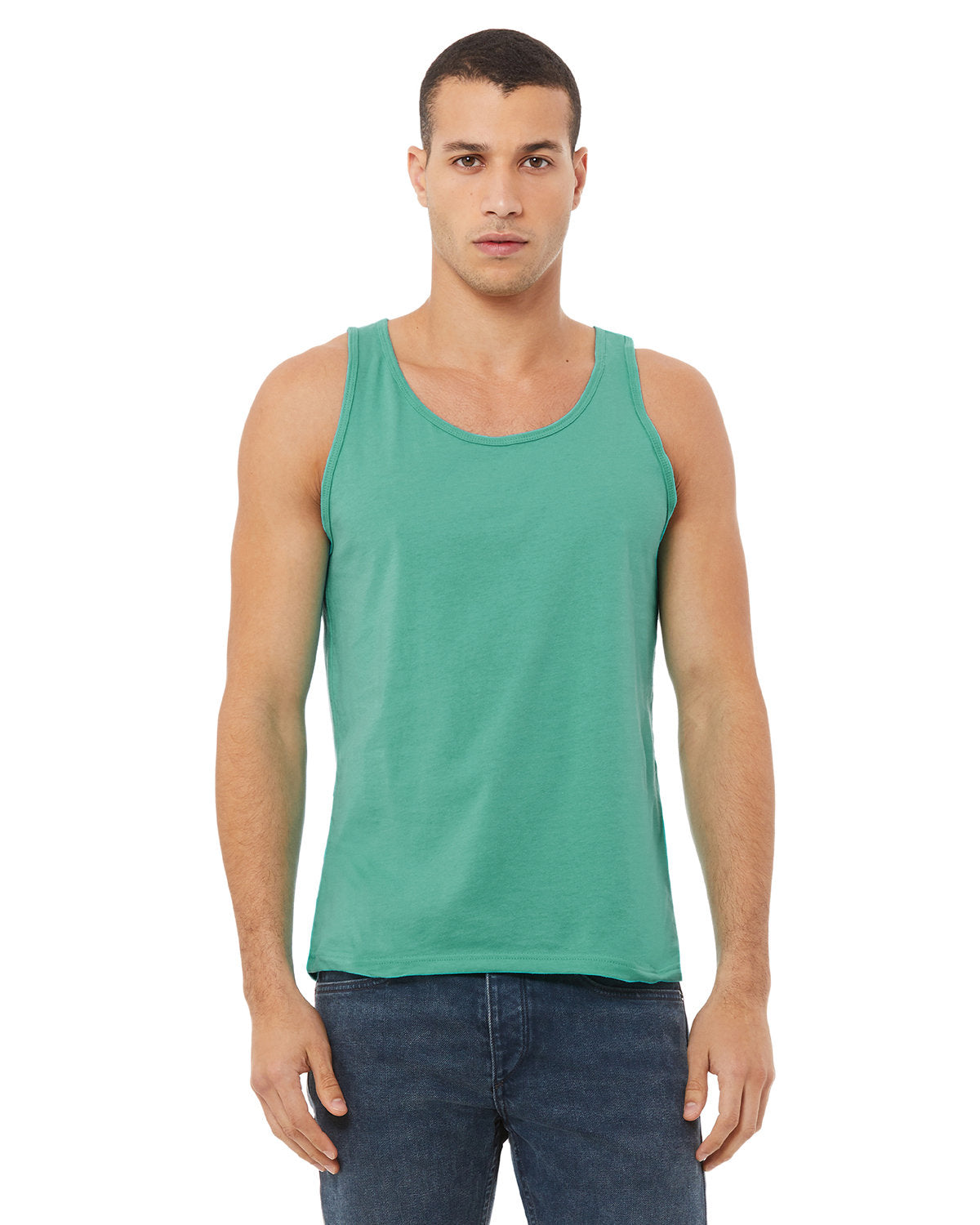 Bella + Canvas Unisex Jersey Tank TEAL