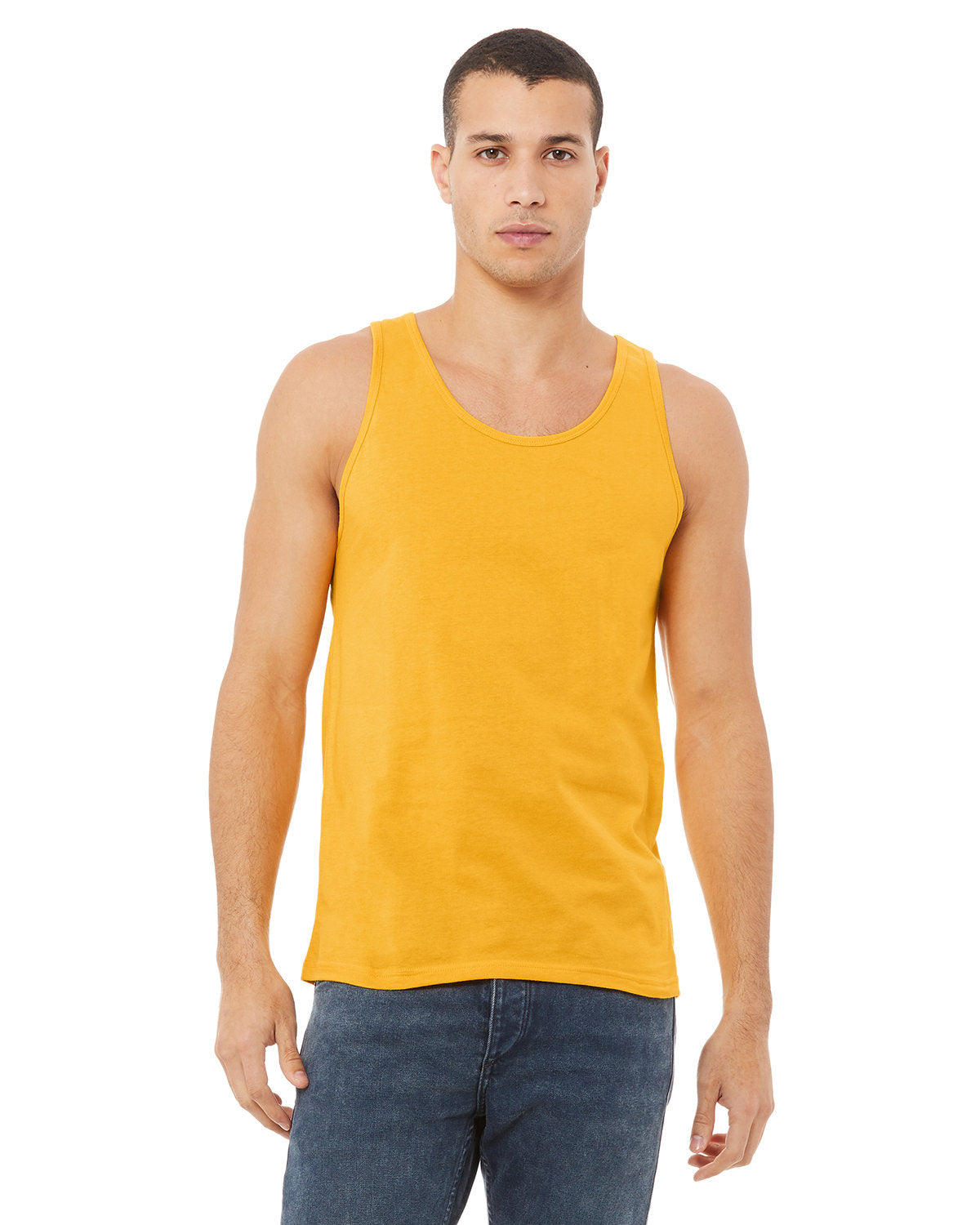 Bella + Canvas Unisex Jersey Tank GOLD