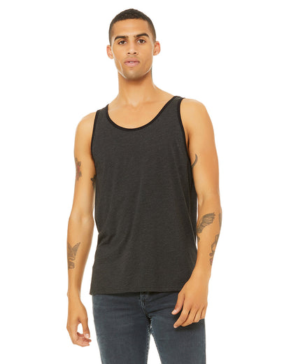 Bella + Canvas Unisex Jersey Tank CH BLK SL B TRB