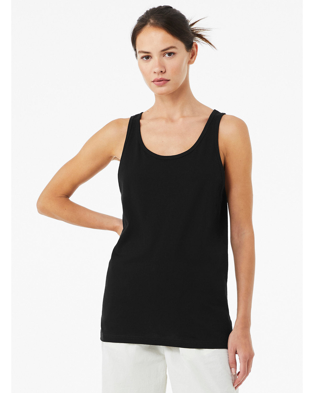 Bella + Canvas Unisex Triblend Tank SOLID BLK TRBLND