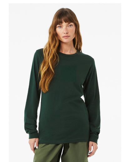 Bella + Canvas Unisex Jersey Long-Sleeve T-Shirt FOREST