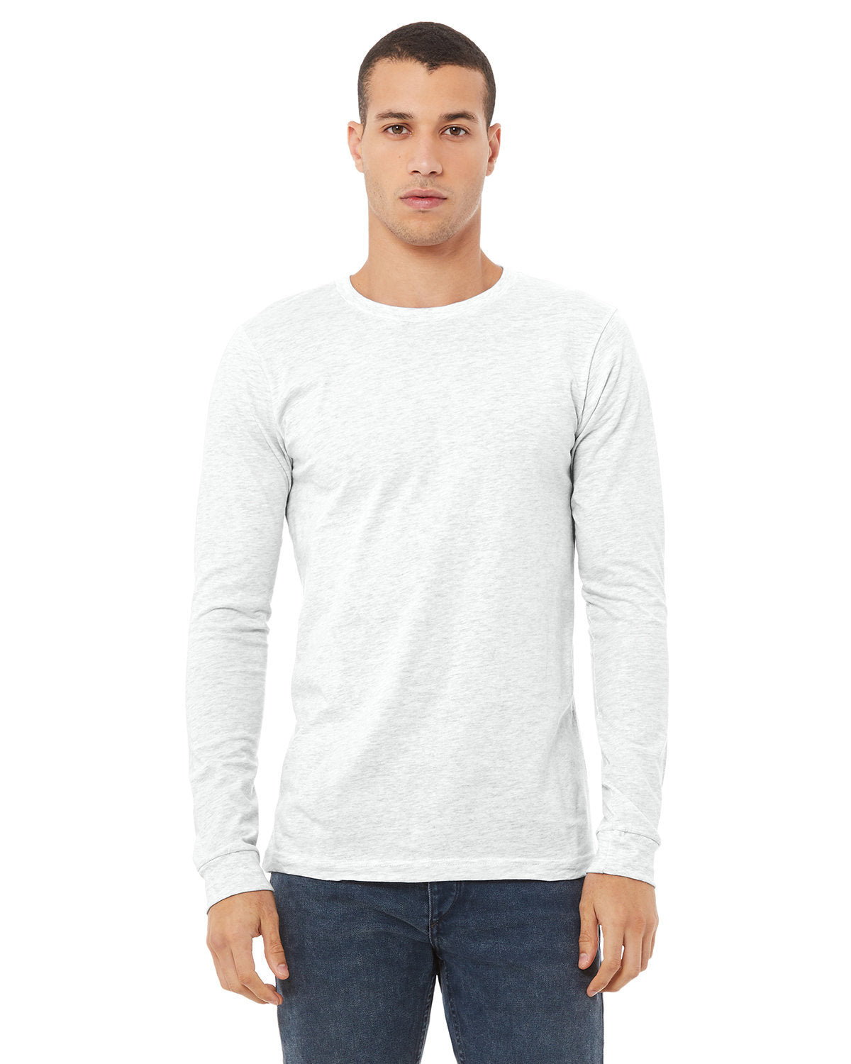 Bella + Canvas Unisex Jersey Long-Sleeve T-Shirt ASH