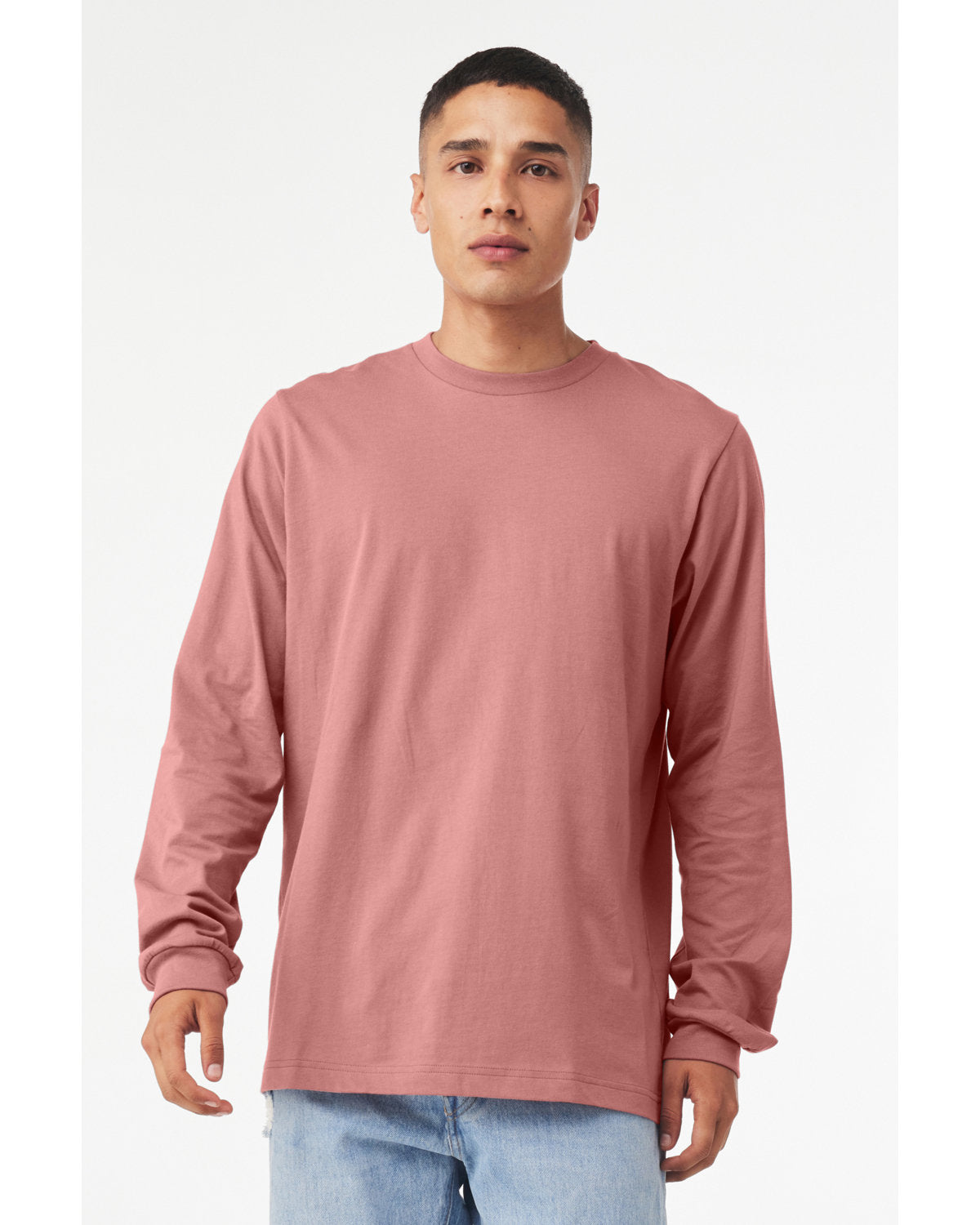 Bella + Canvas Unisex Jersey Long-Sleeve T-Shirt MAUVE