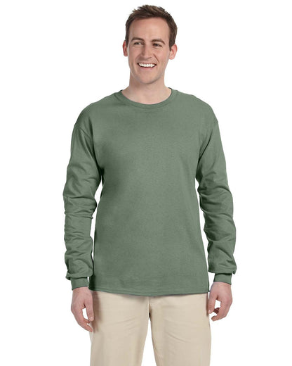 Fruit of the Loom Adult HD Cotton™ Long-Sleeve T-Shirt SAGESTONE