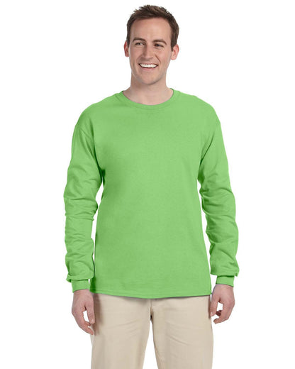 Fruit of the Loom Adult HD Cotton™ Long-Sleeve T-Shirt KIWI