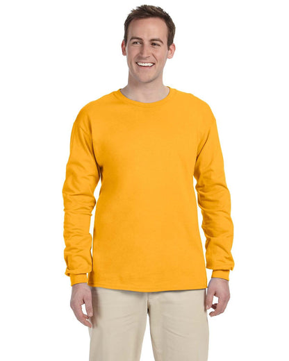 Fruit of the Loom Adult HD Cotton™ Long-Sleeve T-Shirt GOLD