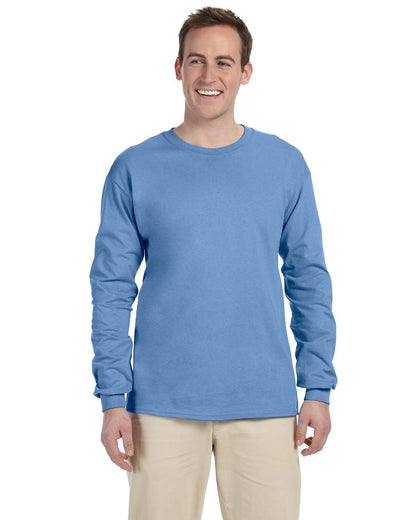 Fruit of the Loom Adult HD Cotton™ Long-Sleeve T-Shirt COLUMBIA BLUE