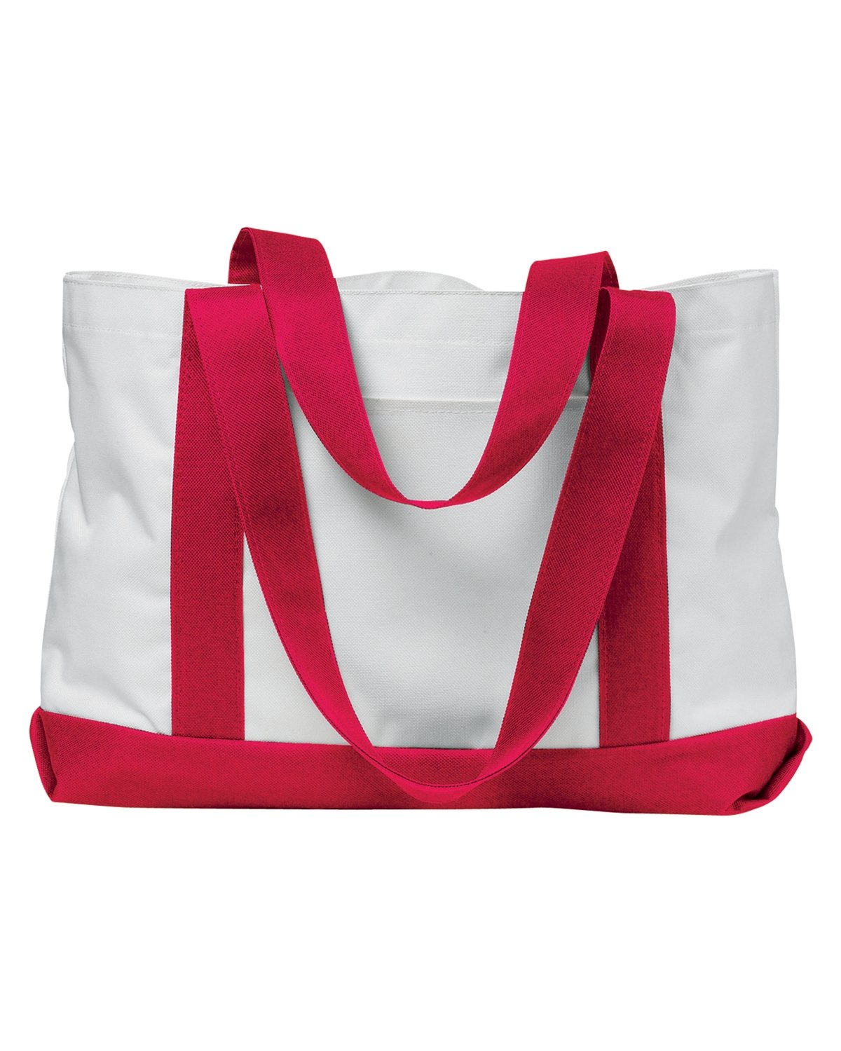 Liberty Bags P & O Cruiser Tote WHITE RED