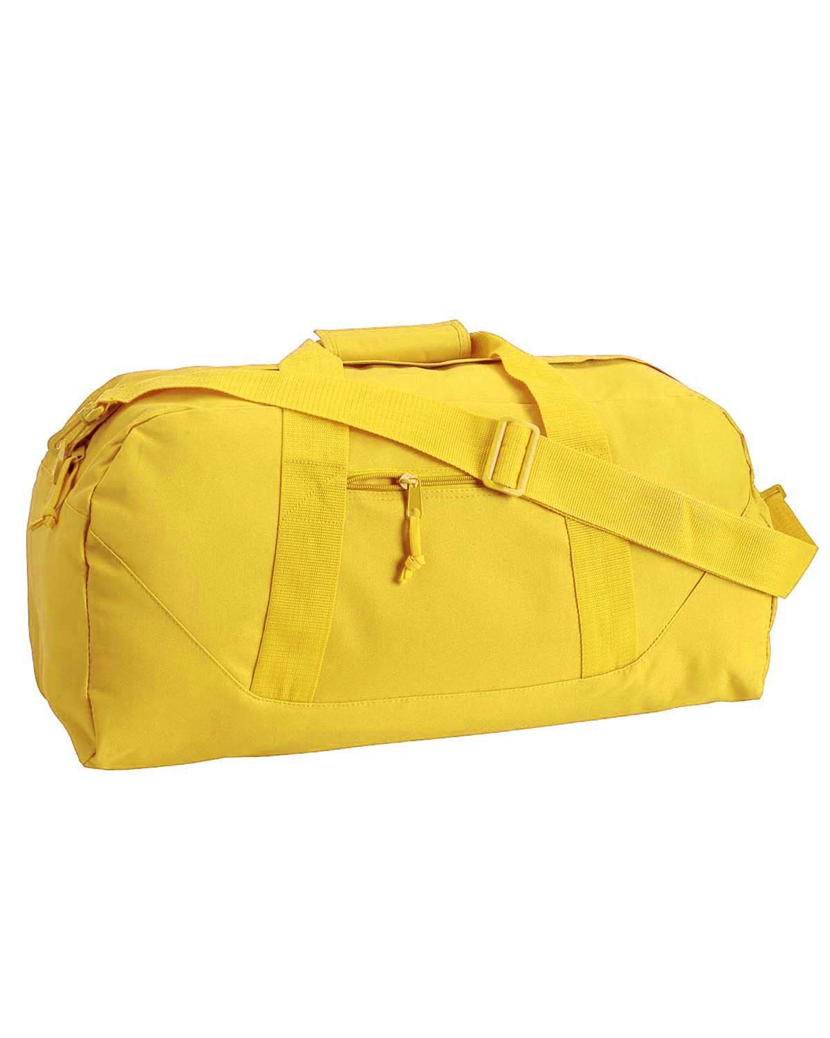 Liberty Bags Game Day Large Square Duffel BRIGHT YELLOW