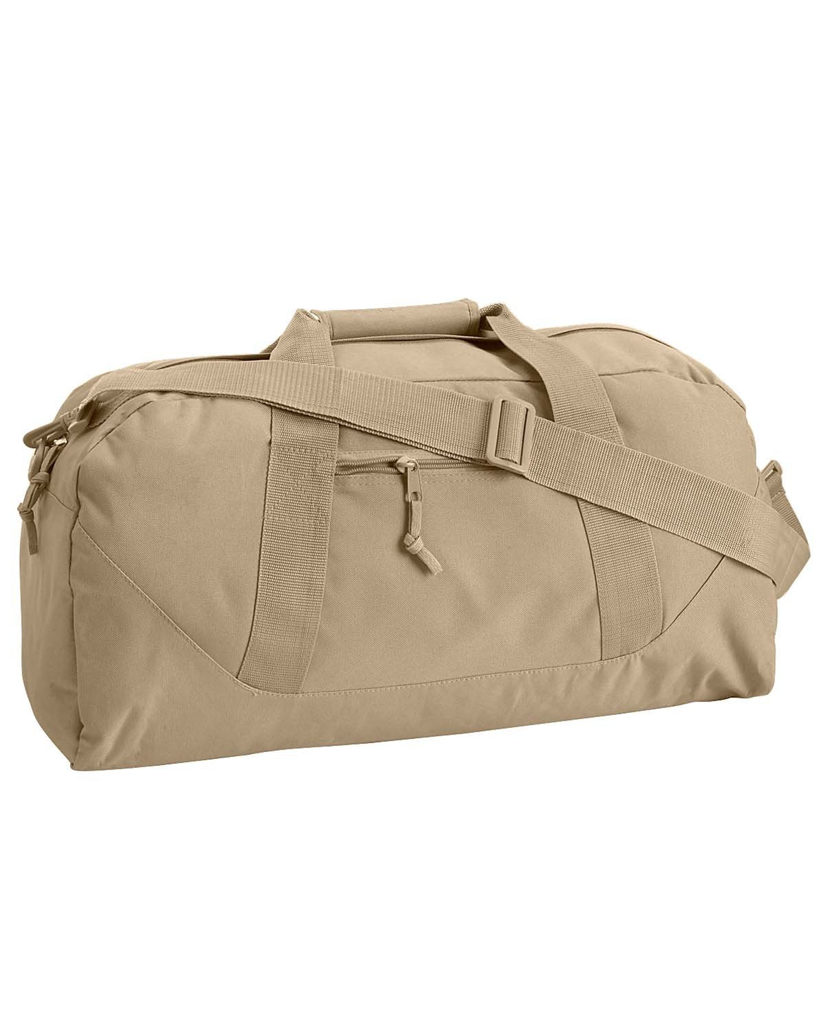 Liberty Bags Game Day Large Square Duffel KHAKI