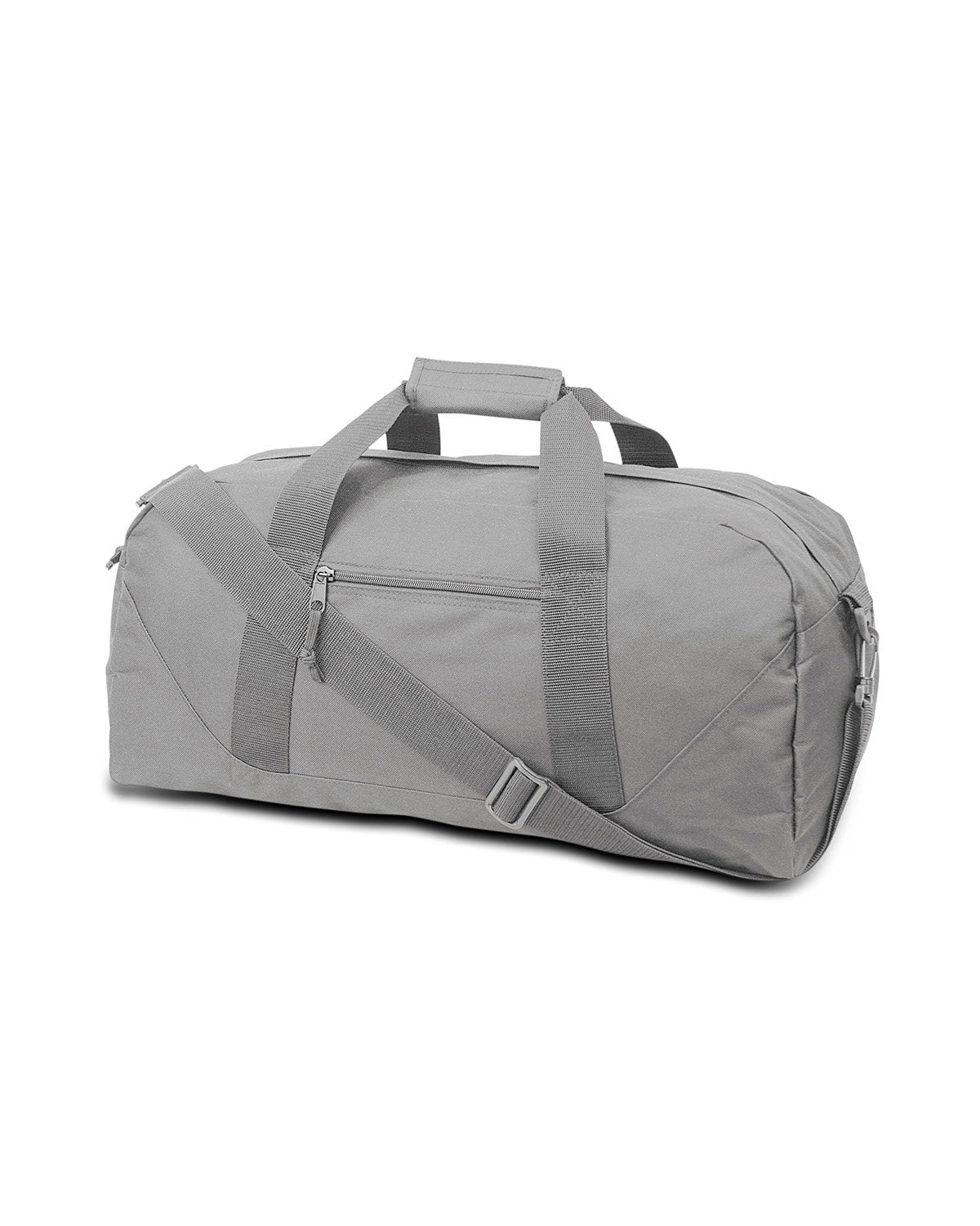 Liberty Bags Game Day Large Square Duffel Gray