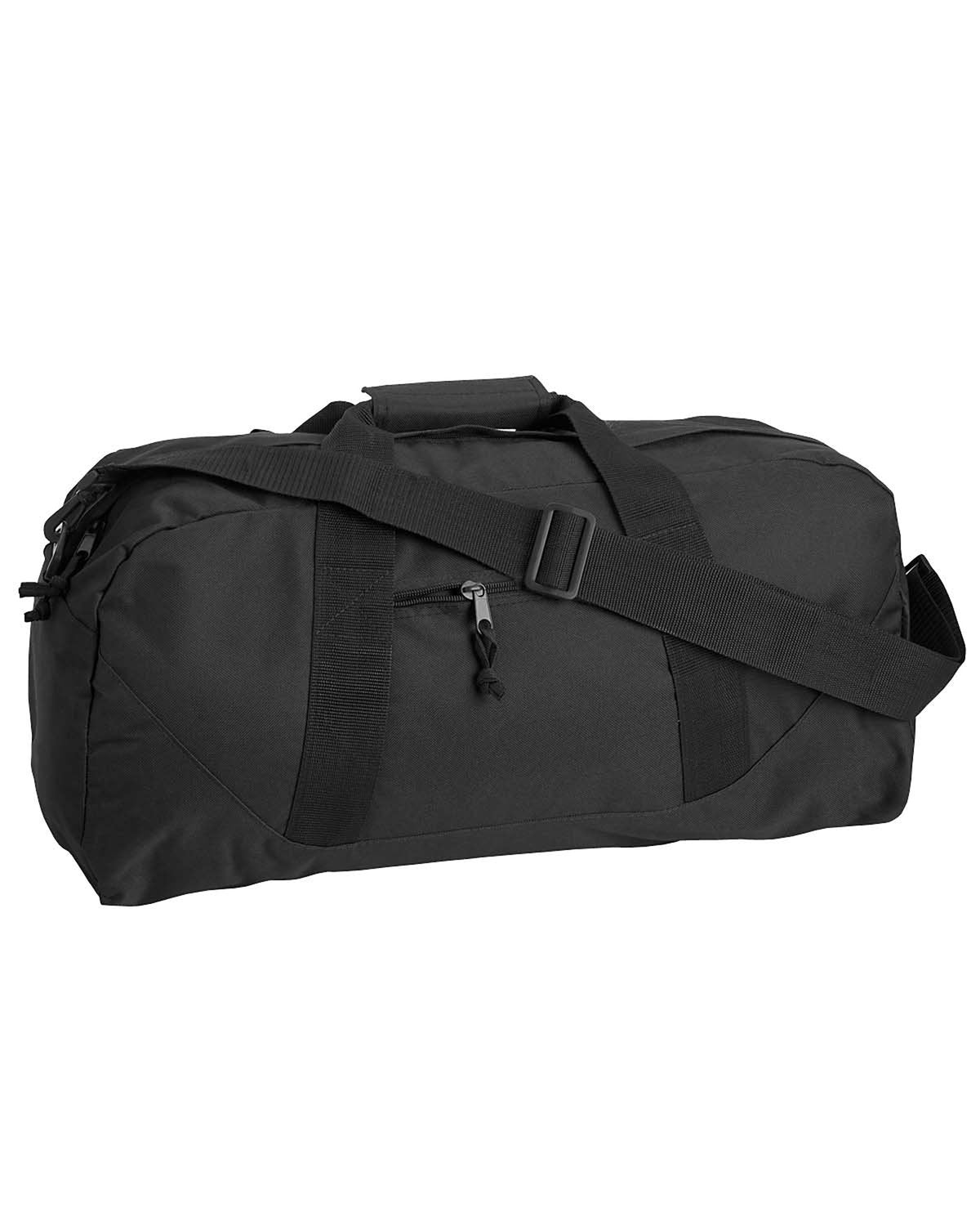 Liberty Bags Game Day Large Square Duffel BLACK