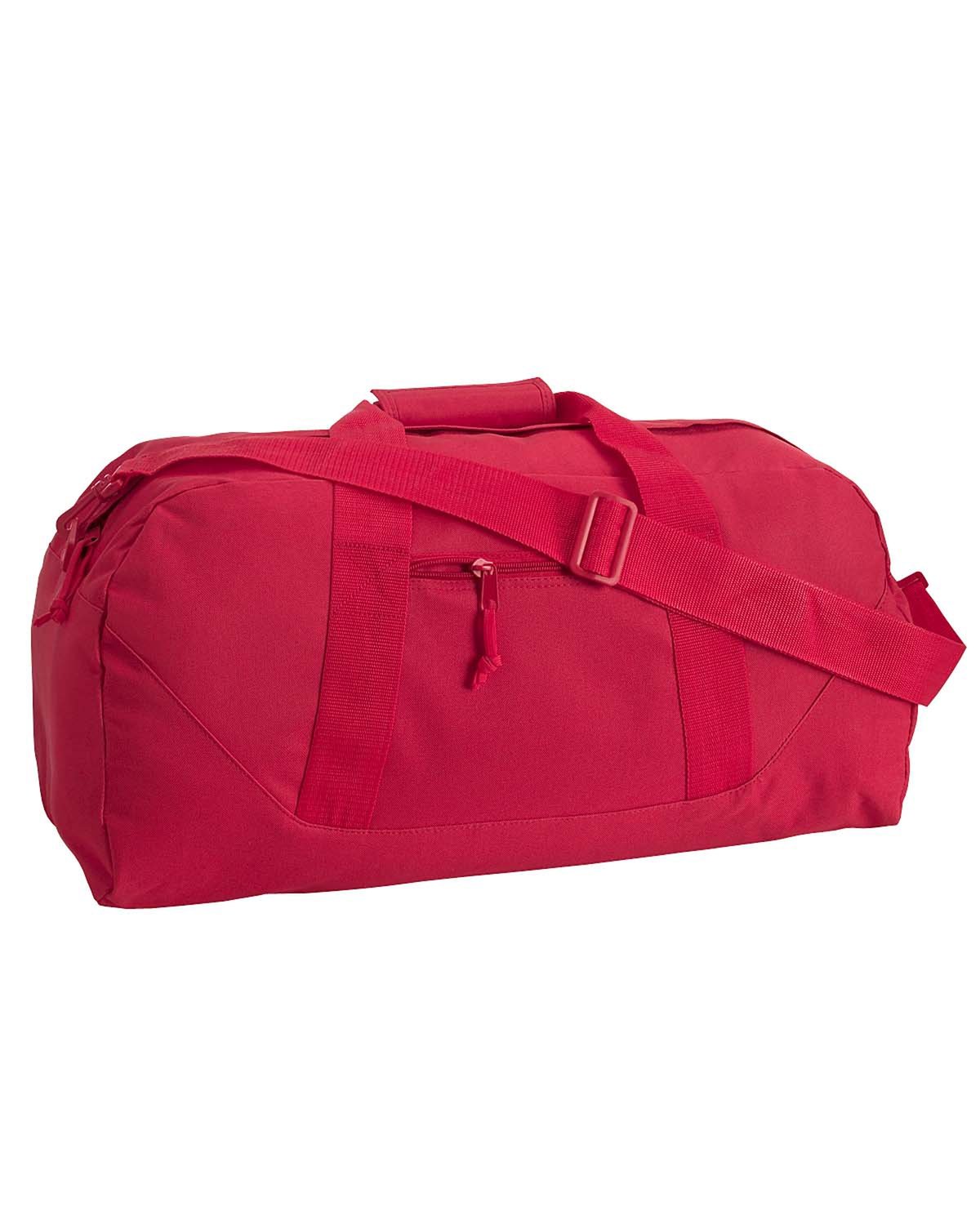 Liberty Bags Game Day Large Square Duffel RED