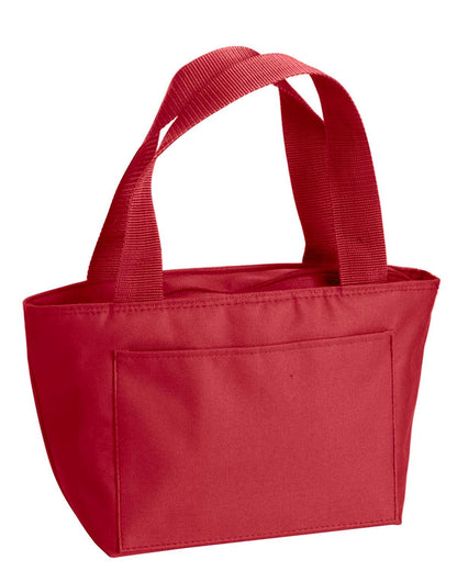 Liberty Bags Simple Recycled Lunch Cooler Bag RED