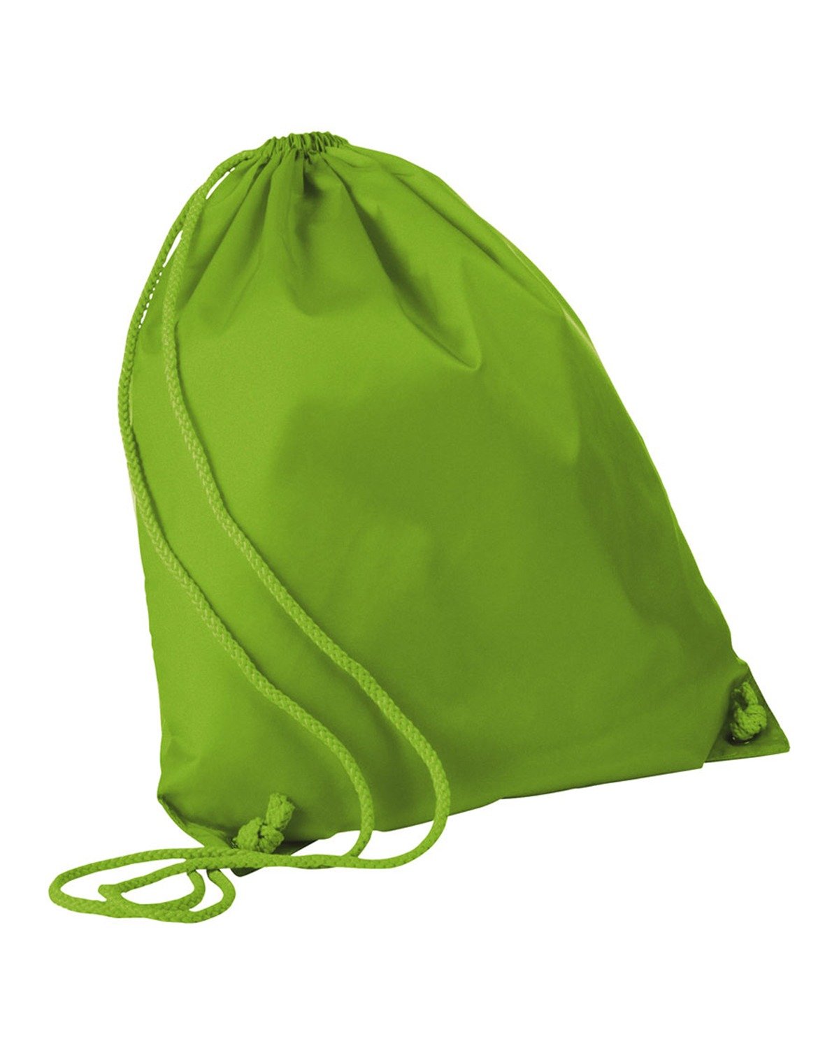 Large Drawstring Bag LIME GREEN