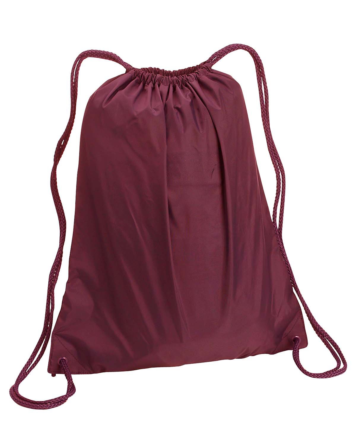 Large Drawstring Bag MAROON