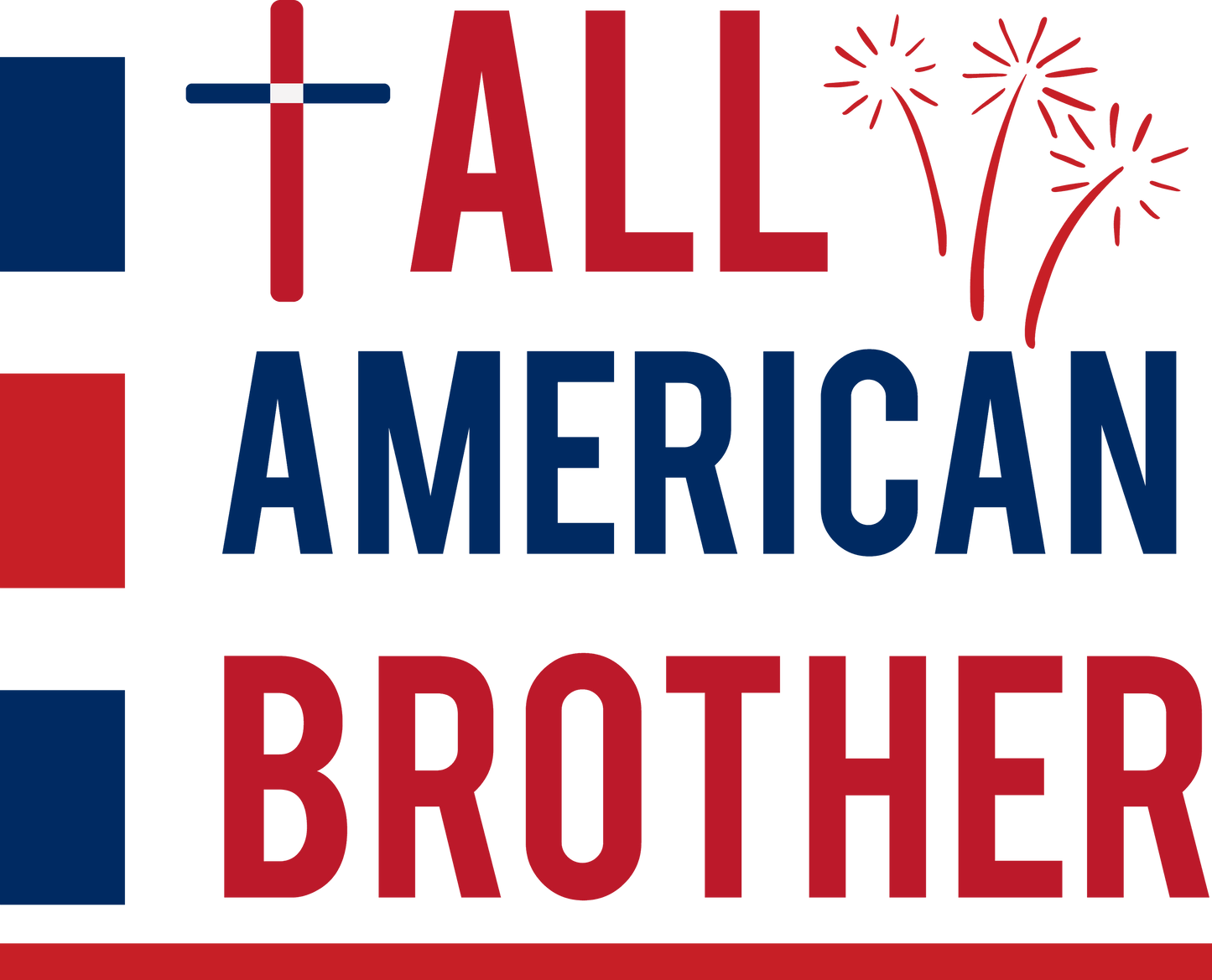 All American Brother - 1038 Ready to Press DTF Transfer