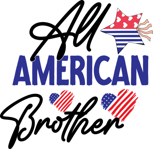 All American Brother - 1046 Ready to Press DTF Transfer  Buy Bulk DTF   