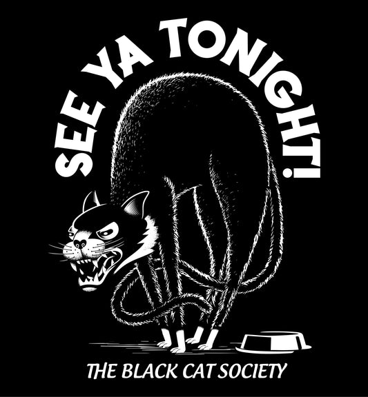 BLACK CAT SOCIETY - Ready To Press DTF Transfer