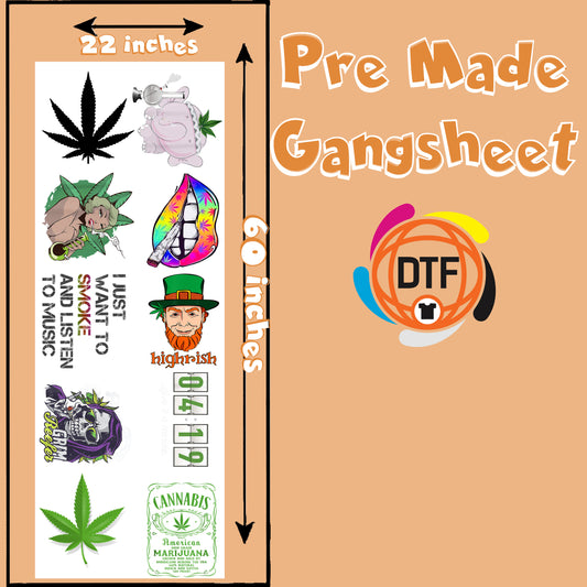 Blaze & Chill Crew  Premade DTF Gangsheet