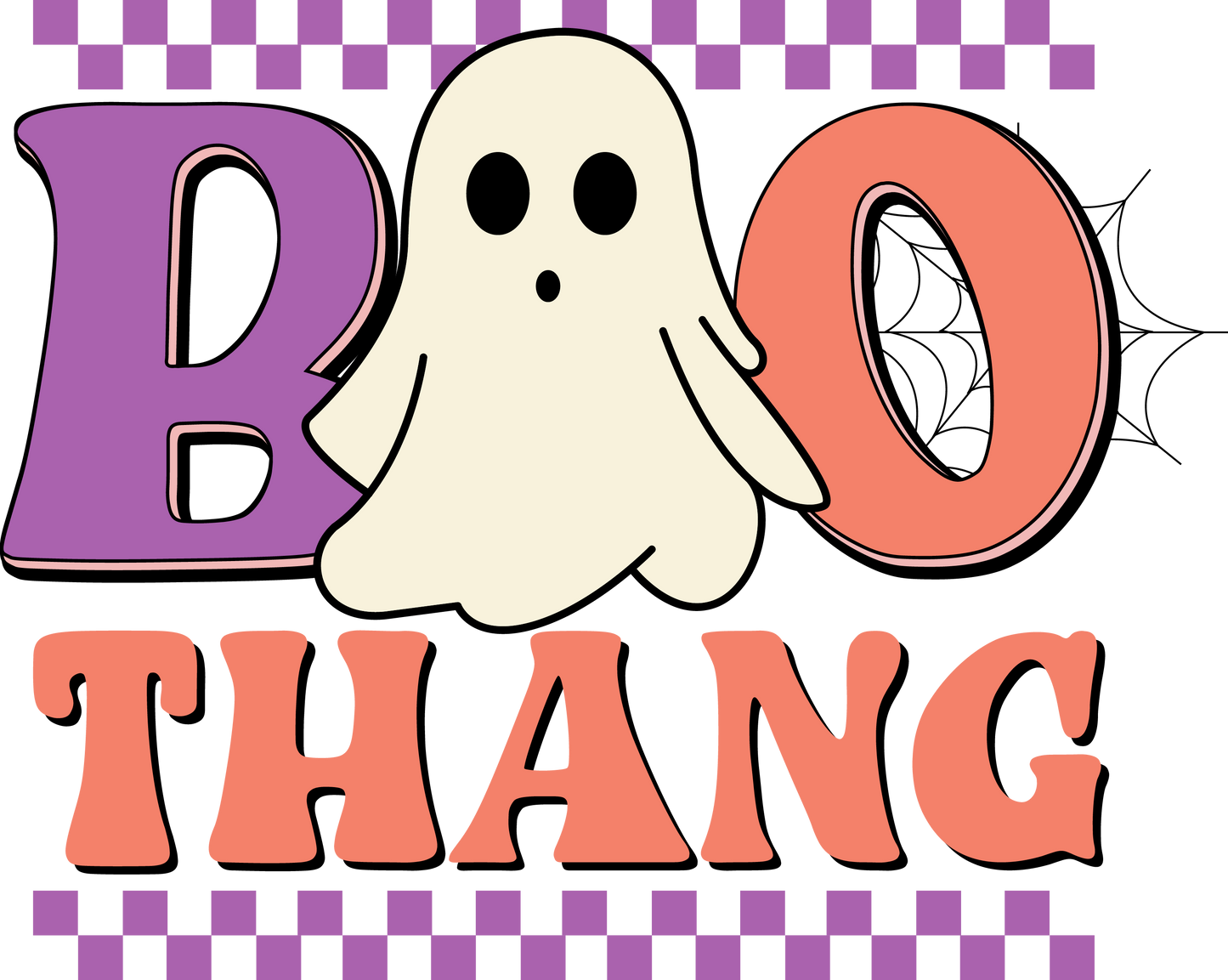 Boo Thang Ghost Ready To Press DTF Transfer