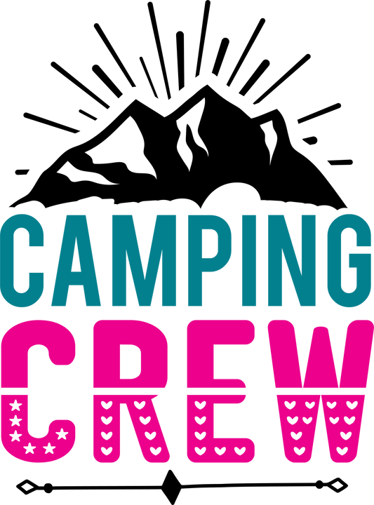 Camping Crew - 1007 Ready to Press DTF Transfer