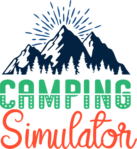 Camping Simulator - 1009 Ready to Press DTF Transfer
