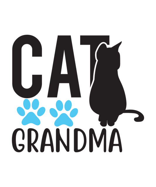 Cat Grandma - Ready To Press DTF Transfer