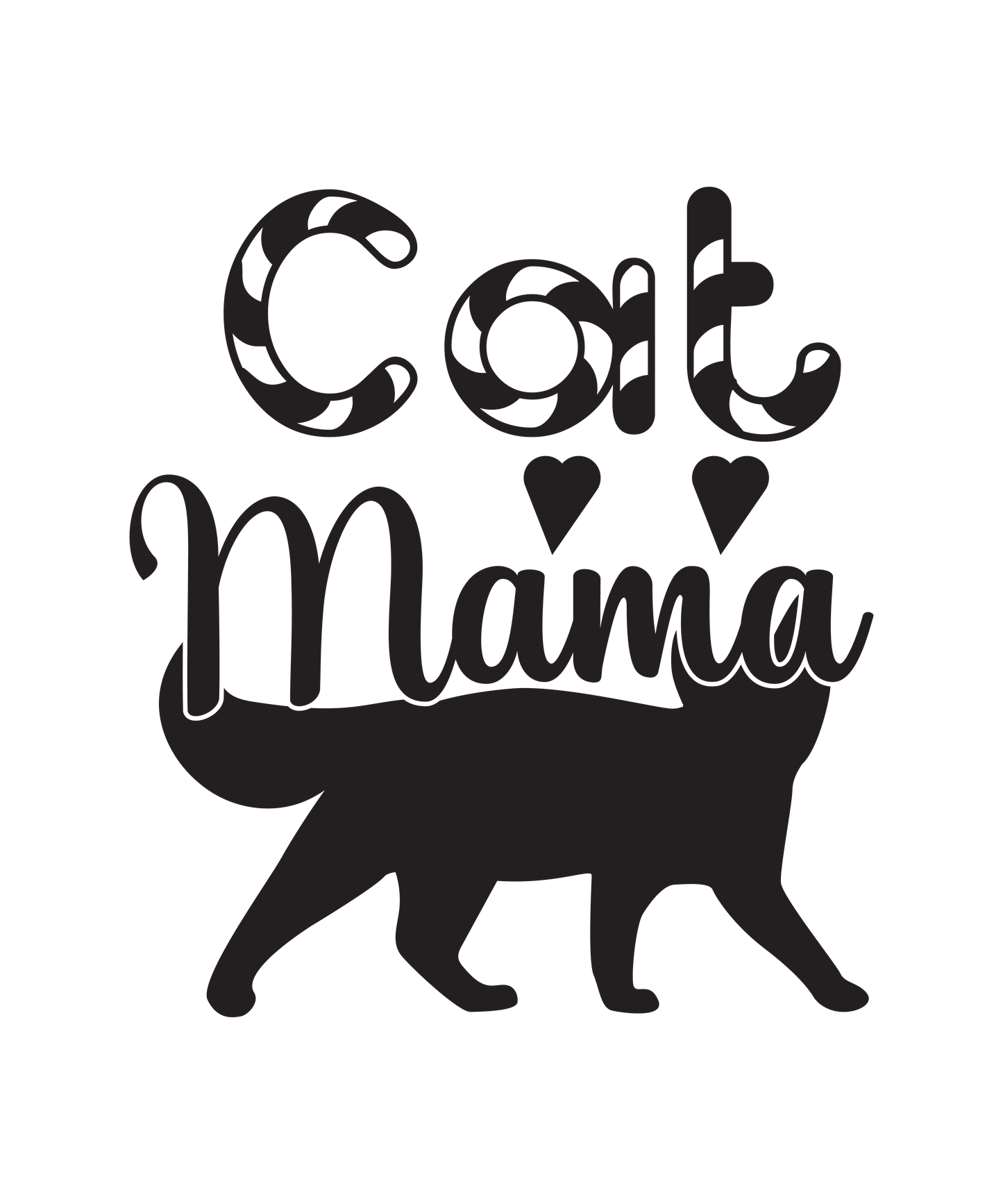 Cat Mama - Ready To Press DTF Transfer