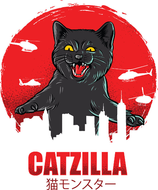 Catzilla - Ready To Press DTF Transfer