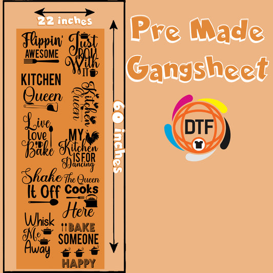 Chef's Choice Set Premade DTF Gangsheet