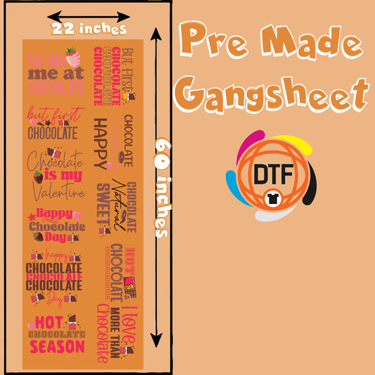 Cocoa Crew Premade DTF Gangsheet