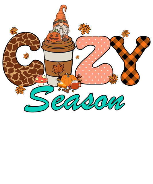 Cozy Fall Season 1 - Ready To Press DTF Transfers