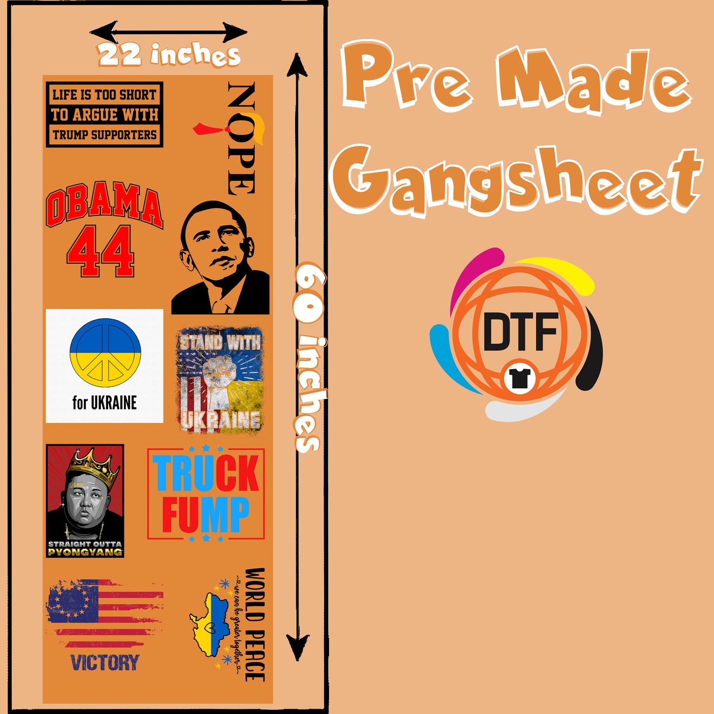 Debate Dynamics Set Premade DTF Gangsheet