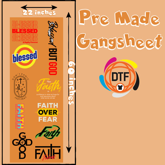 Divine Designs Collective Premade DTF Gangsheet