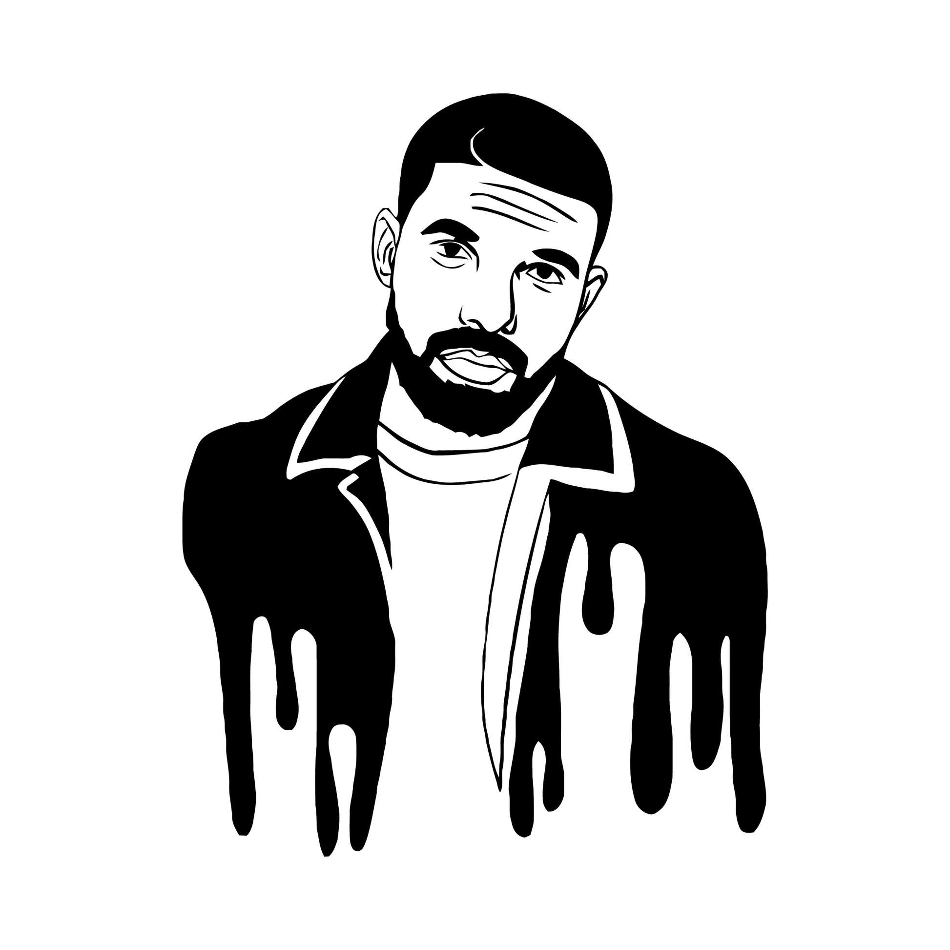 Drake #2 Ready To Press DTF Transfer  Buy Bulk DTF   