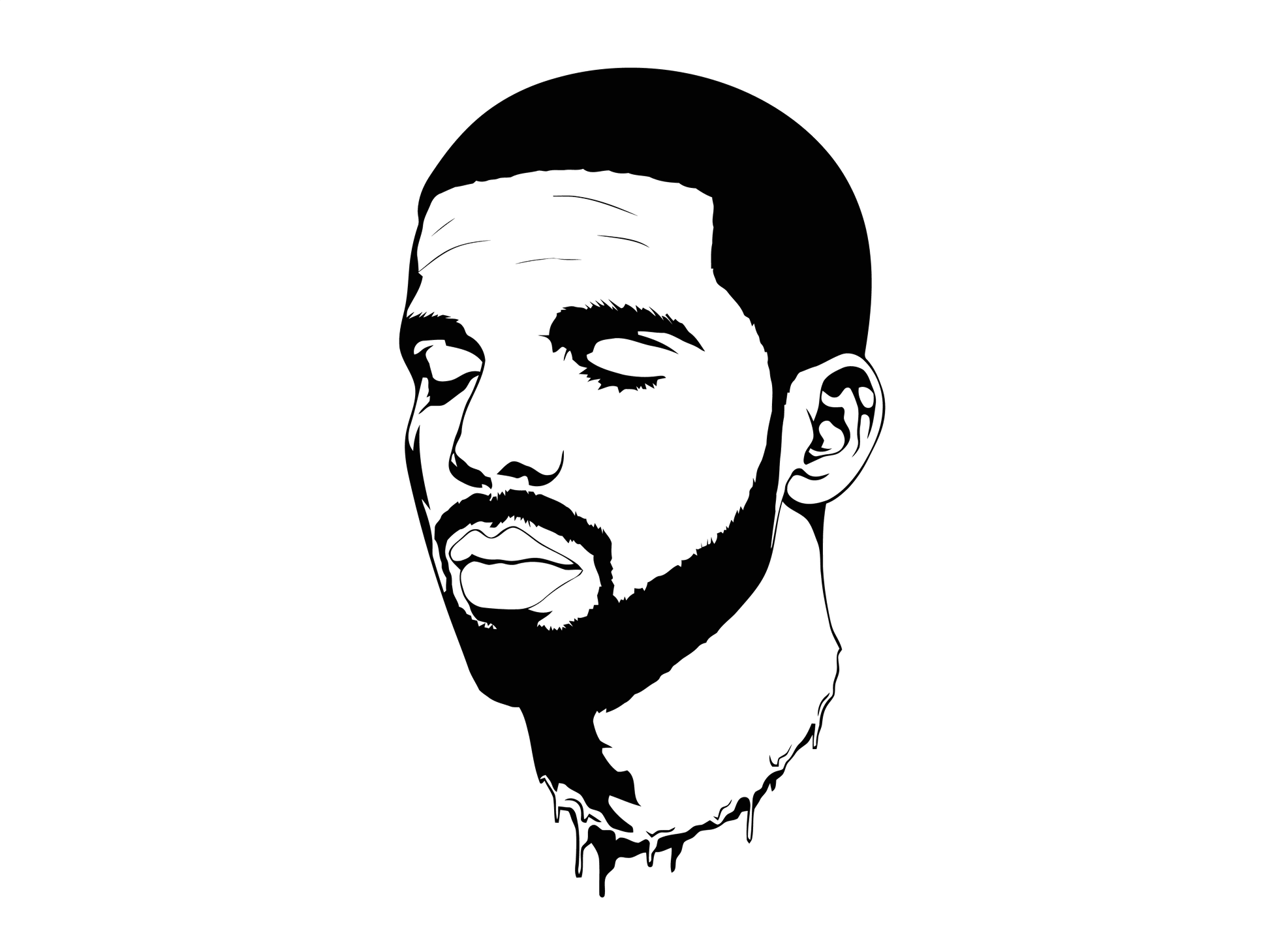 Drake #5 Ready To Press DTF Transfer  Buy Bulk DTF   