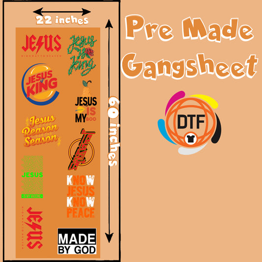 Faithful Foundations Crew Premade DTF Gangsheet