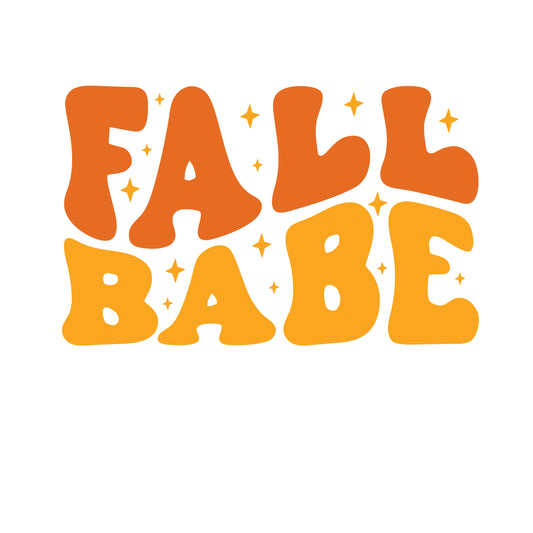 Fall Babe Ready To Press DTF Transfer