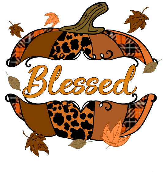 Fall Blessed - Ready To Press DTF Transfers