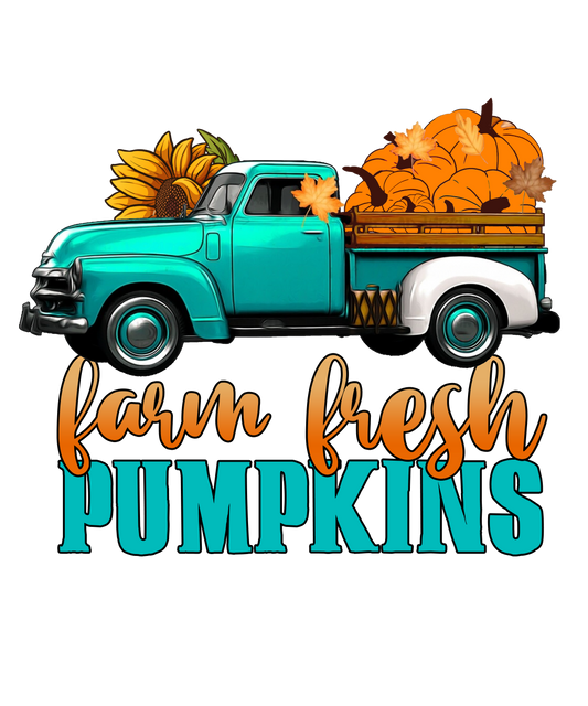 Farm Fresh Pumpkins - Ready To Press DTF Transfers