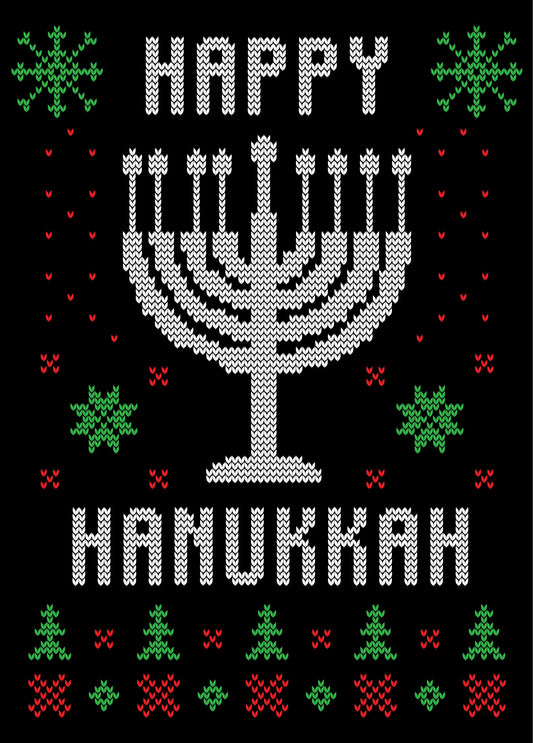 Happy Hanukkah Ready To Press DTF Transfer