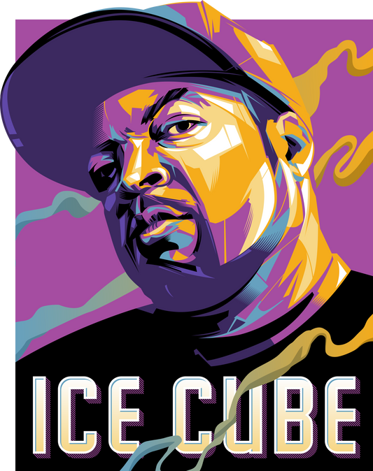 Ice Cube - Pop Art - Ready To Press DTF Transfers  Buy Bulk DTF   